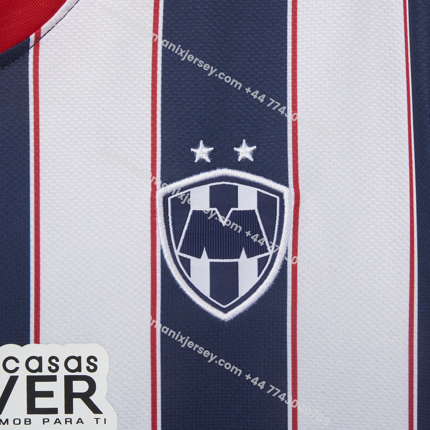 ManixJersey.com | Retro Rayados Monterrey 09-10 Home Jersey -Customize Name, Number and Patch | Worldwide Shipping