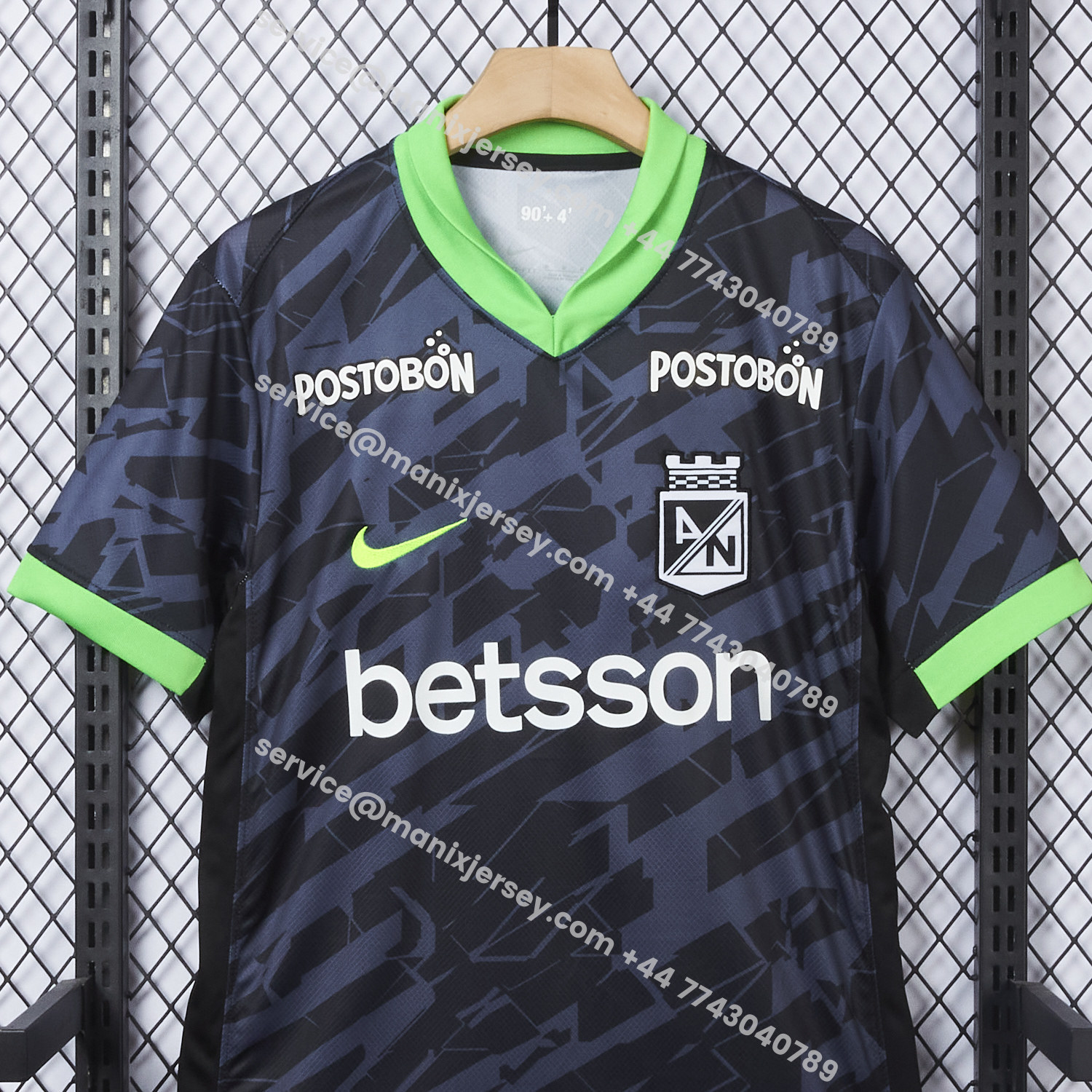 ManixJersey.com | Atlético Nacional 2026 Third Jersey - Fans Version -Customize Name, Number and Patch | Worldwide Shipping