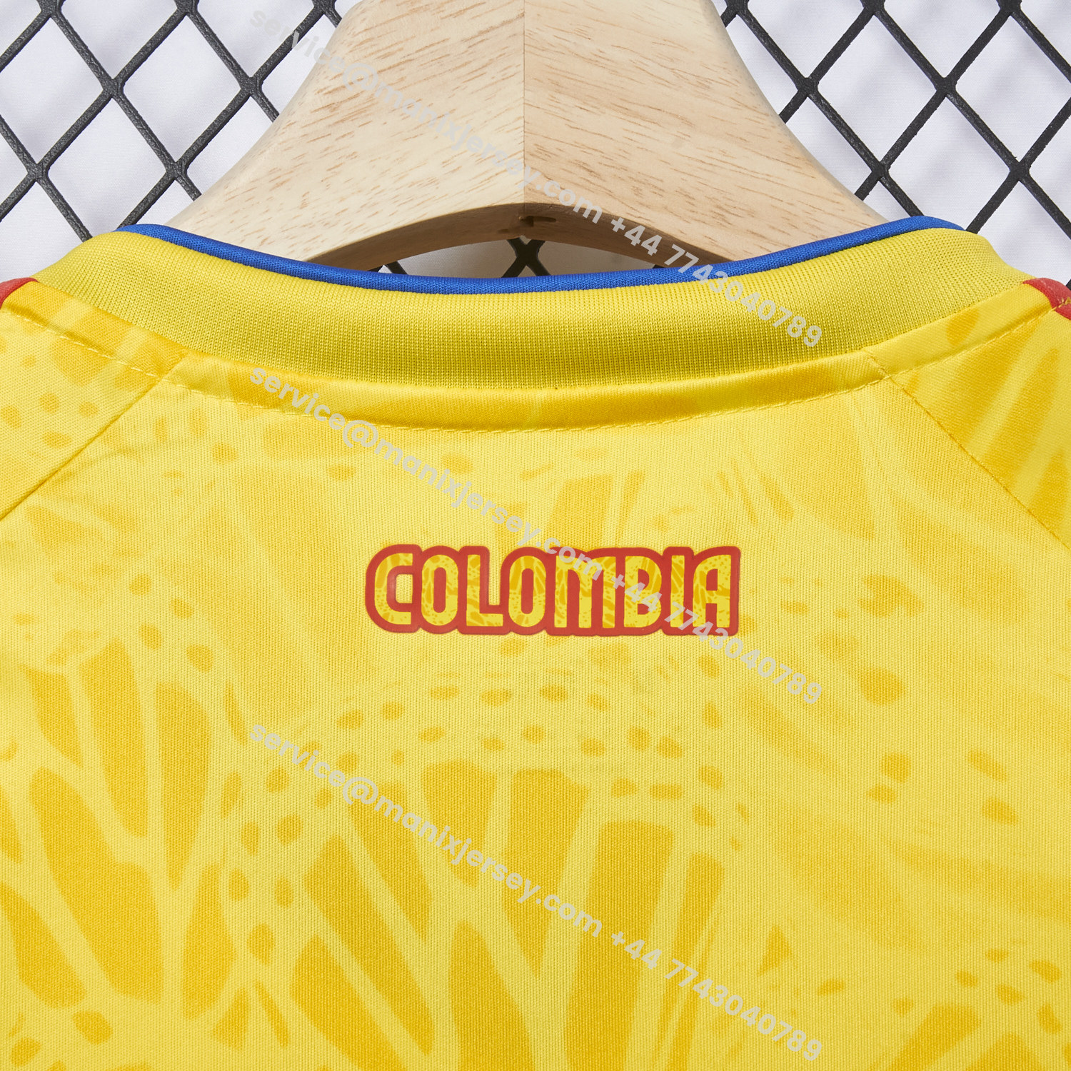 ManixJersey.com | Women's Colombia 2026 Home Cropped Jersey -Customize Name, Number and Patch | Worldwide Shipping