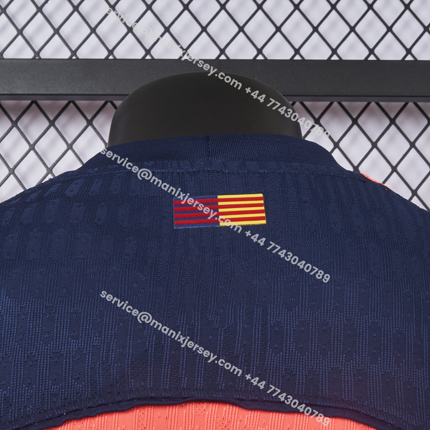 ManixJersey.com | Barcelona 25-26 Third Orange Jersey - Player Version -Customize Name, Number and Patch | Worldwide Shipping