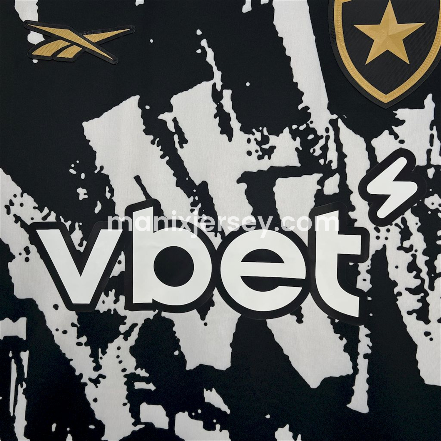 ManixJersey.com | Botafogo 25-26 Fourth Jersey - Fans Version -Customize Name, Number and Patch | Worldwide Shipping