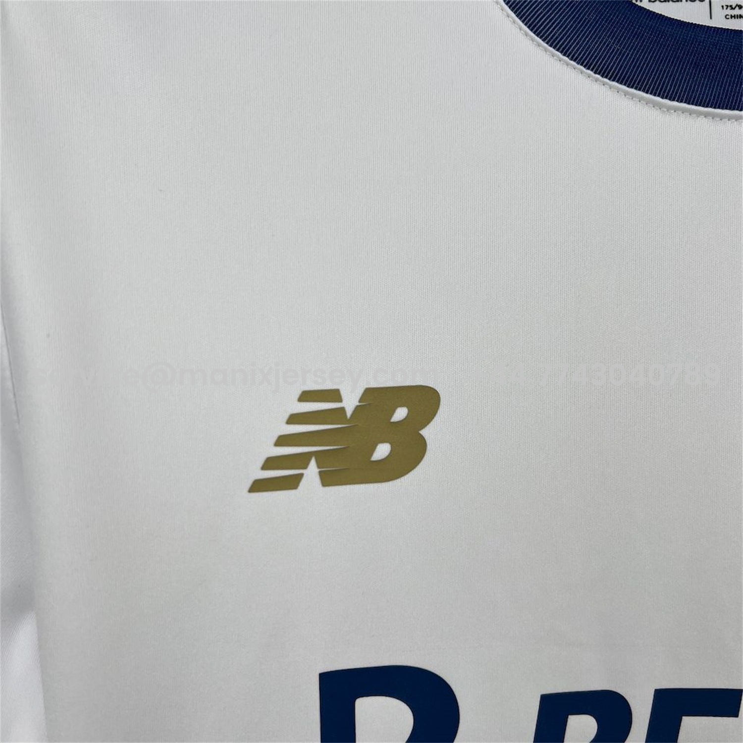 ManixJersey.com | Porto 25-26 Black City Silhouette White Special Jersey - Fans Version -Customize Name, Number and Patch | Worldwide Shipping