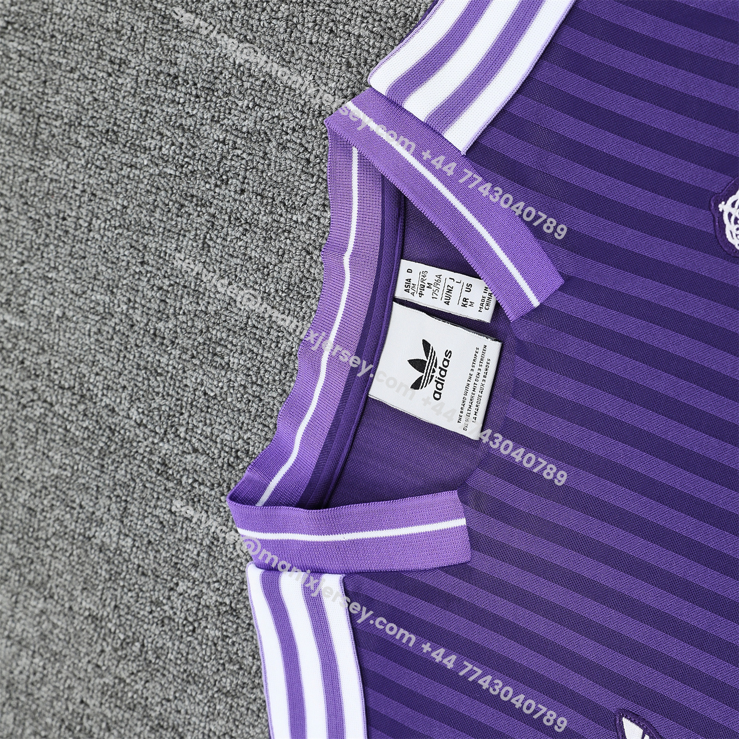 ManixJersey.com | Real Madrid 25-26 Vest Training Set - Pure Purple Vest & Purple Shorts -Customize Name, Number and Patch | Worldwide Shipping
