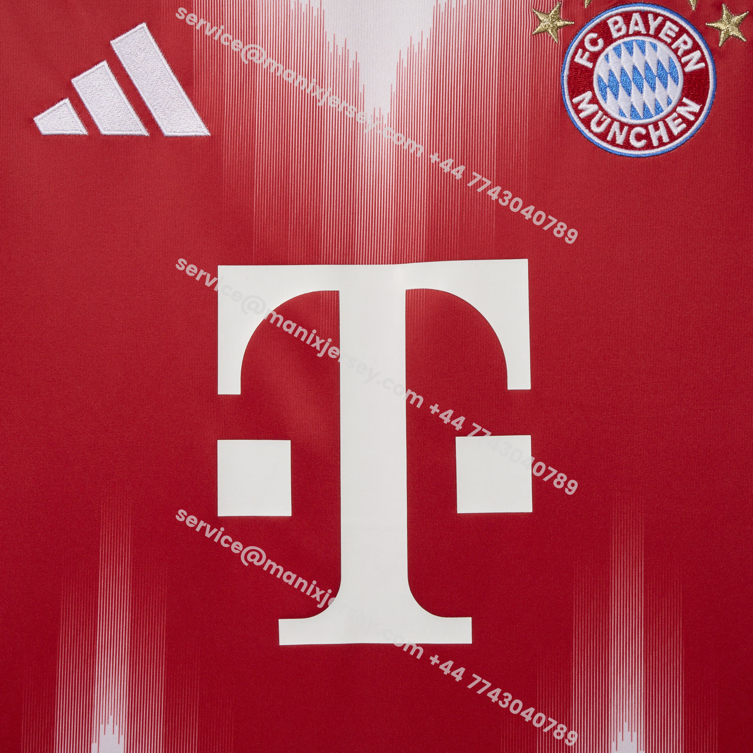 ManixJersey.com | Bayern Munich 25-26 Home Kane Limited Edition Jersey - Fans Version -Customize Name, Number and Patch | Worldwide Shipping