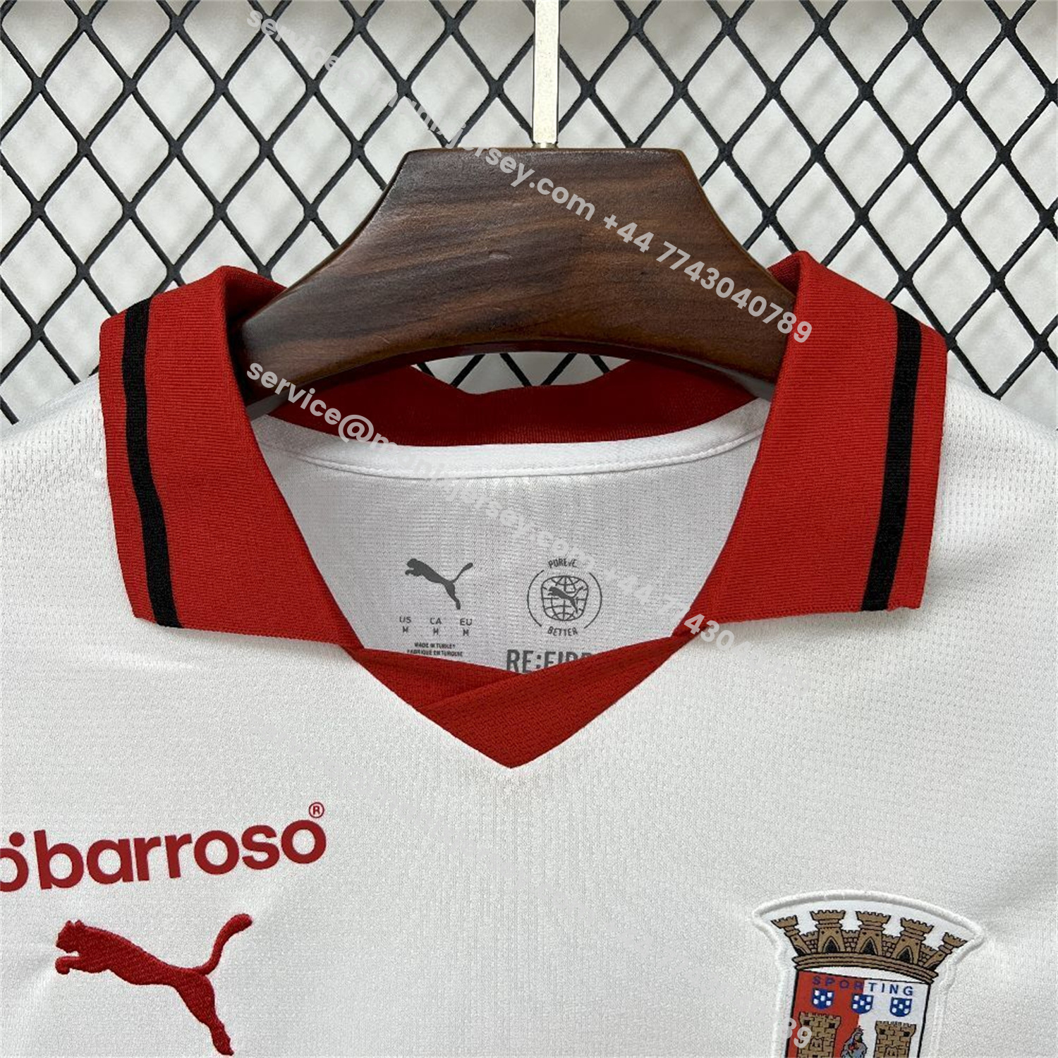 ManixJersey.com | Braga 25-26 Away Jersey - Fans Version -Customize Name, Number and Patch | Worldwide Shipping