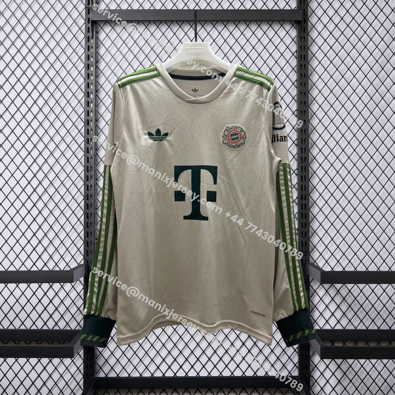 ManixJersey.com | Bayern Munich 25-26 Oktoberfest Long Sleeves Jersey - Fans Versionest Jersey - Fans Version -Customize Name, Number and Patch | Worldwide Shipping