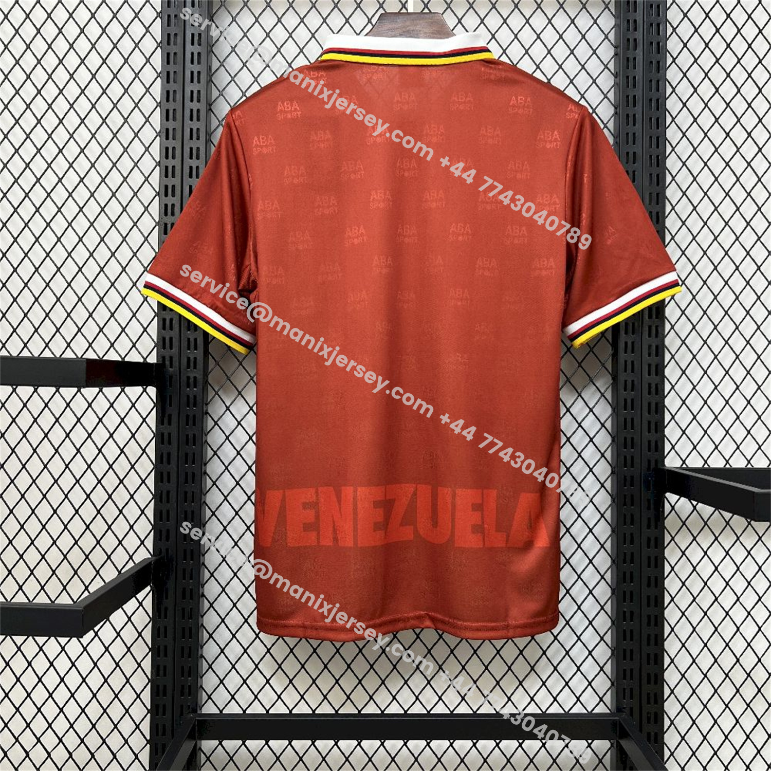 ManixJersey.com | Retro Venezuela 1998 Home Jersey -Customize Name, Number and Patch | Worldwide Shipping