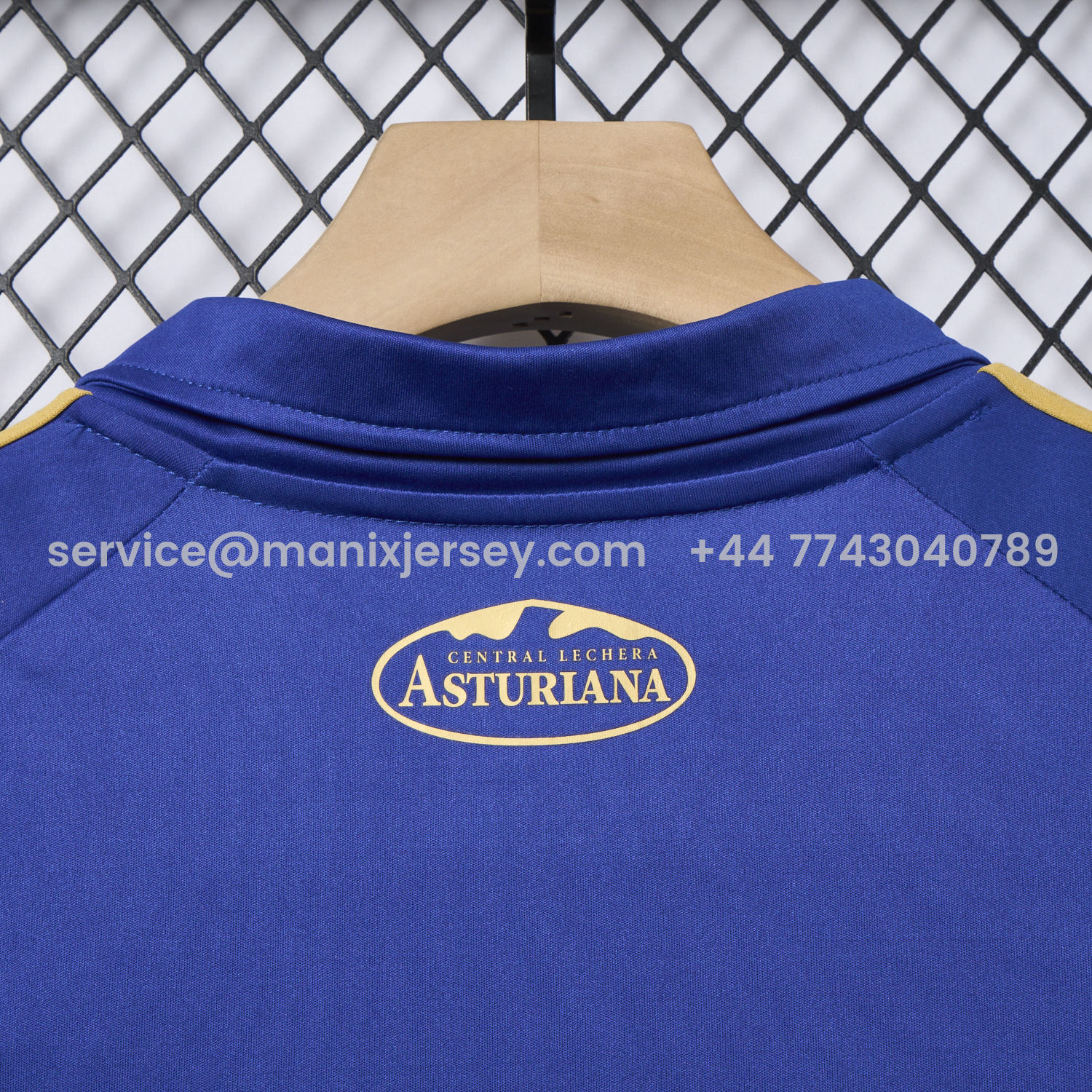 ManixJersey.com | Real Oviedo 25-26 Centenary Home Jersey - Fans Version -Customize Name, Number and Patch | Worldwide Shipping