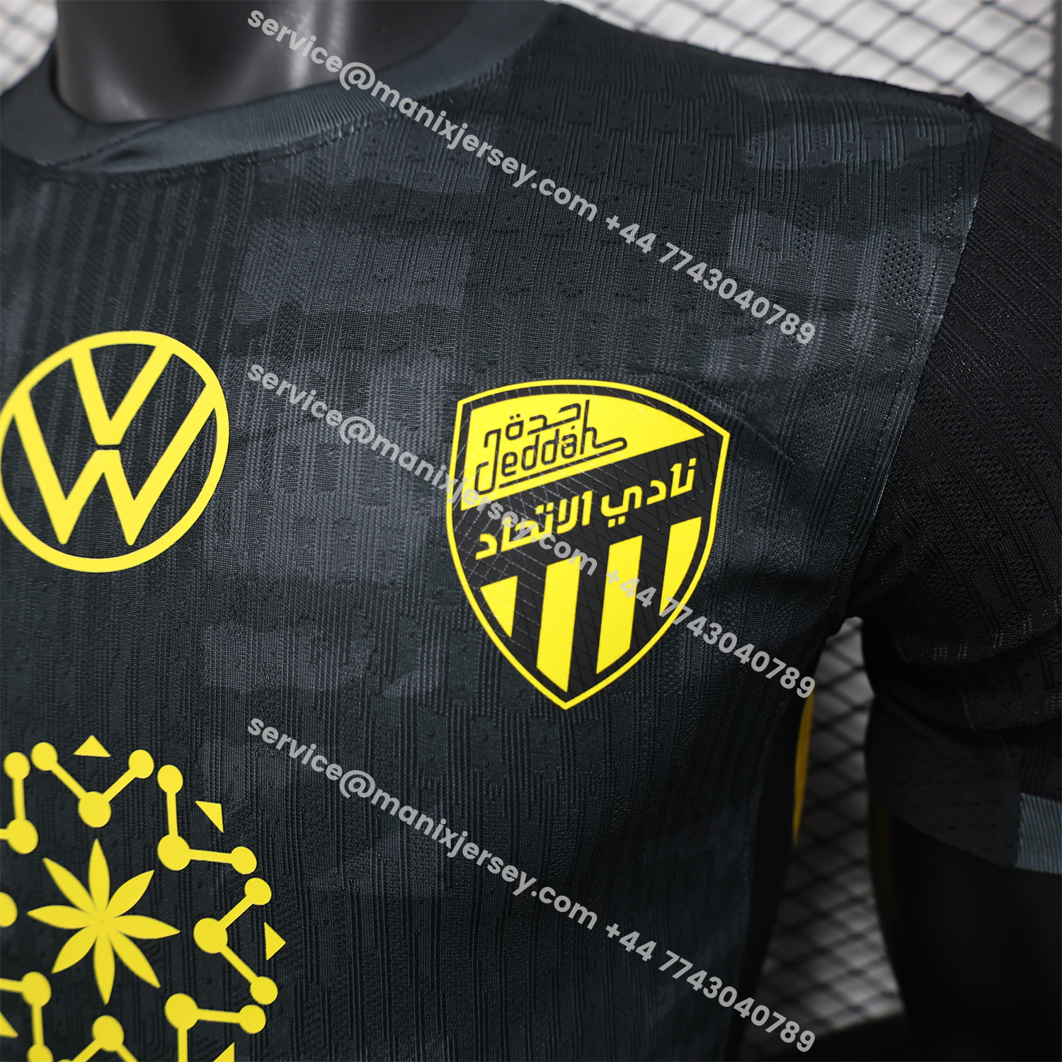 ManixJersey.com | Al Ittihad Jeddah United 25-26 Third Jersey With Chest Sponsor - Player Version -Customize Name, Number and Patch | Worldwide Shipping