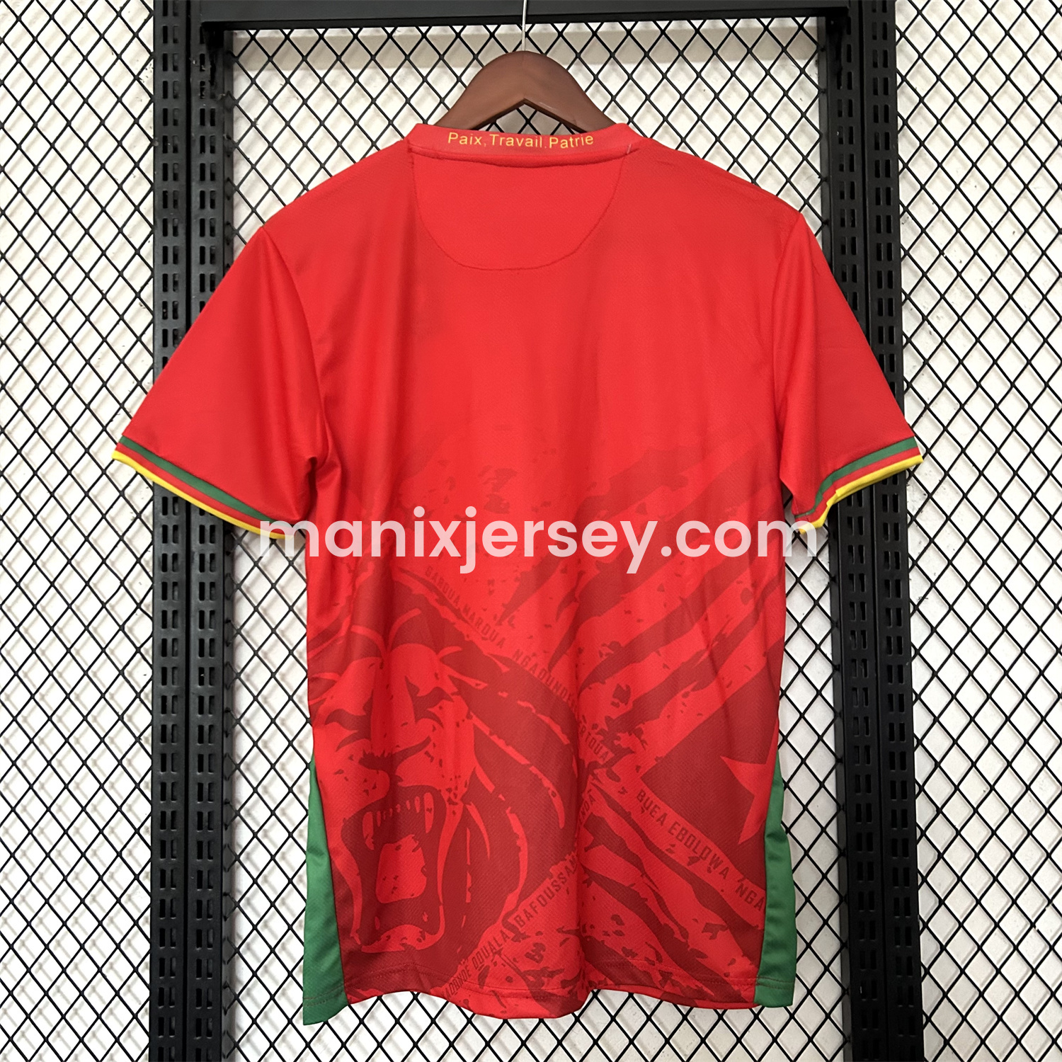ManixJersey.com | Cameroon 25-26 Away Jersey - Fans Version -Customize Name, Number and Patch | Worldwide Shipping