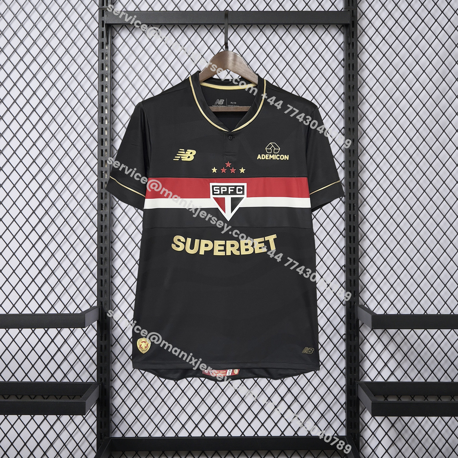 ManixJersey.com | Sao Paulo 25-26 Third Jersey - Fans Version -Customize Name, Number and Patch | Worldwide Shipping