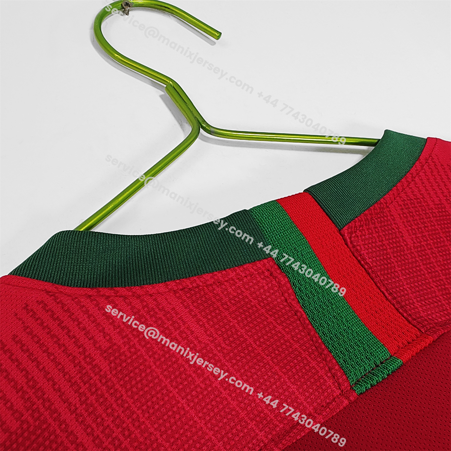 ManixJersey.com | Retro Portugal 2018 Home Jersey -Customize Name, Number and Patch | Worldwide Shipping