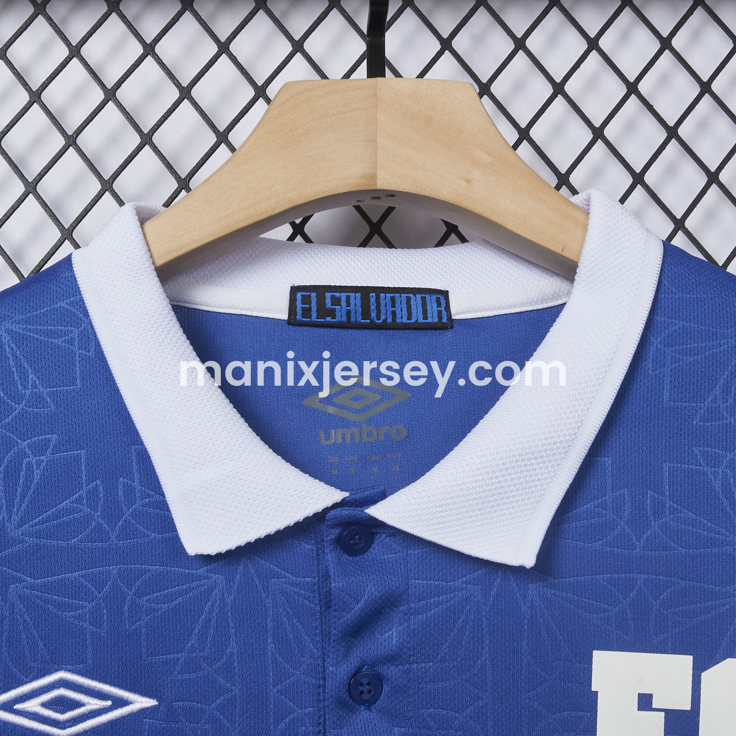 ManixJersey.com | El Salvador 2025-26 Home Jersey - Fans Version -Customize Name, Number and Patch | Worldwide Shipping