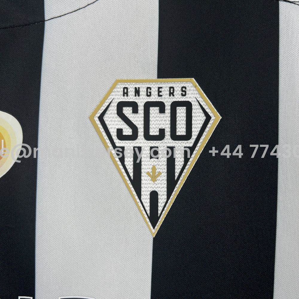 ManixJersey.com | Angers 25-26 Home Jersey - Fans Version -Customize Name, Number and Patch | Worldwide Shipping