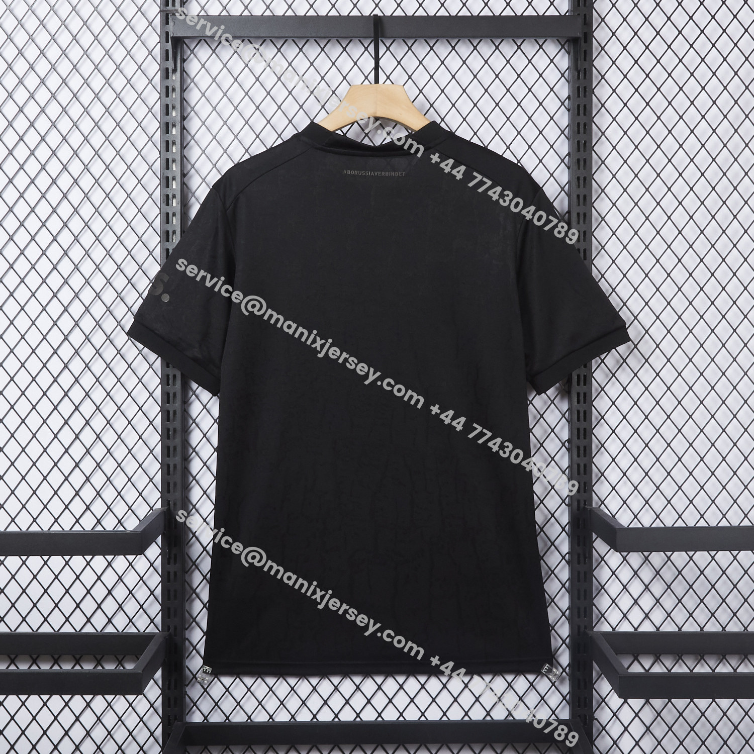 ManixJersey.com | Retro Dortmund 2022-23 Black Special Edition Jersey -Customize Name, Number and Patch | Worldwide Shipping