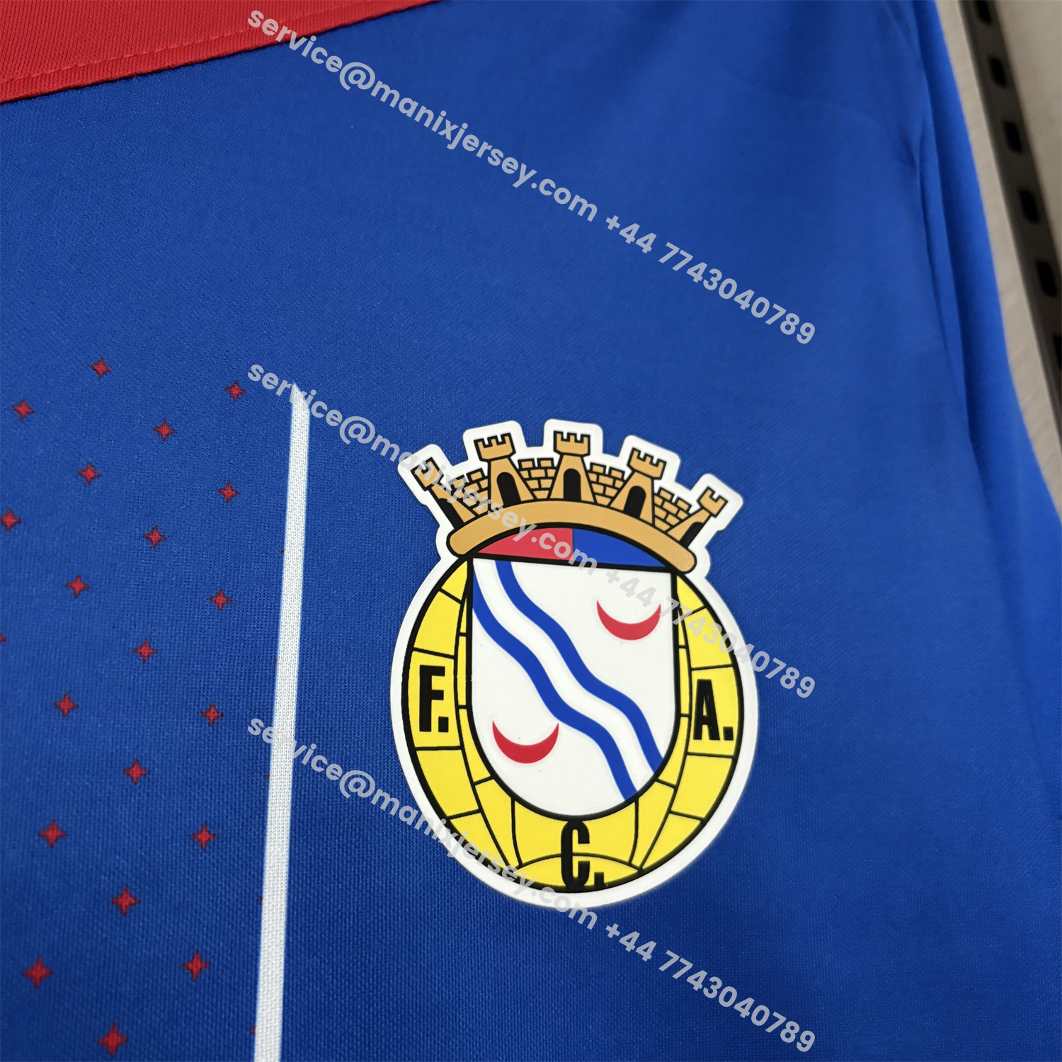 ManixJersey.com | Alverca 25-26 Home Blue Jersey - Fans Version -Customize Name, Number and Patch | Worldwide Shipping