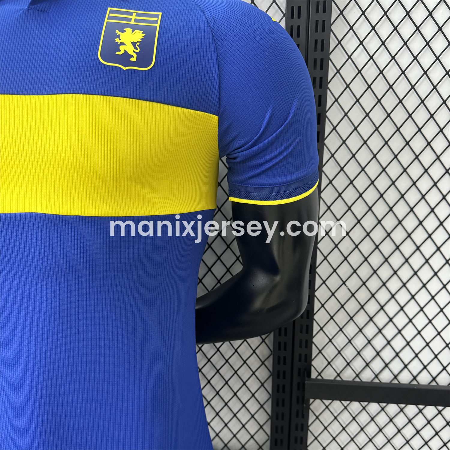 ManixJersey.com | Genoa 24-25 Fourth Unsponsored Jersey - Player Version -Customize Name, Number and Patch | Worldwide Shipping