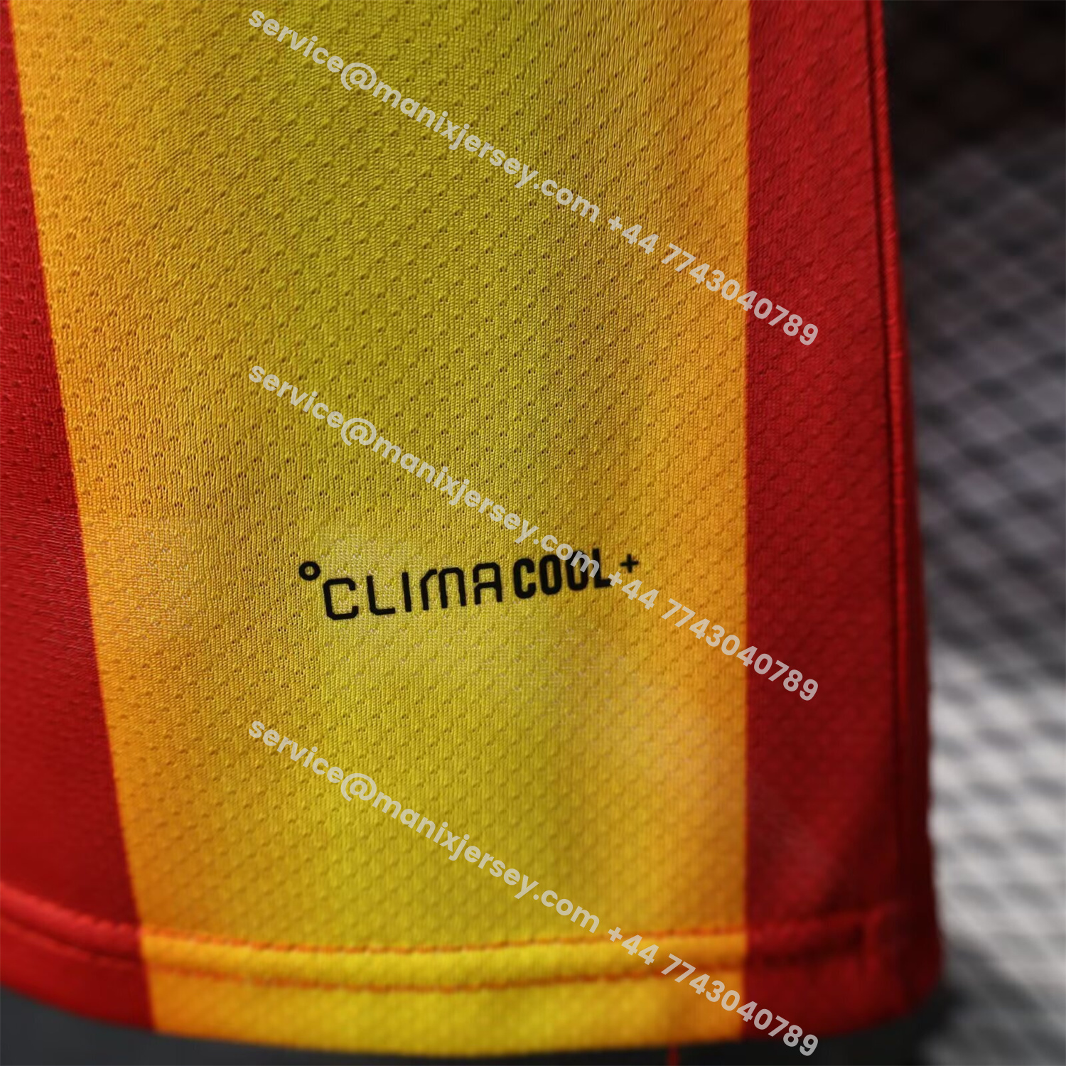 ManixJersey.com | Spain 2026 Red And Yellow Stripes Special Jersey - Player Version -Customize Name, Number and Patch | Worldwide Shipping