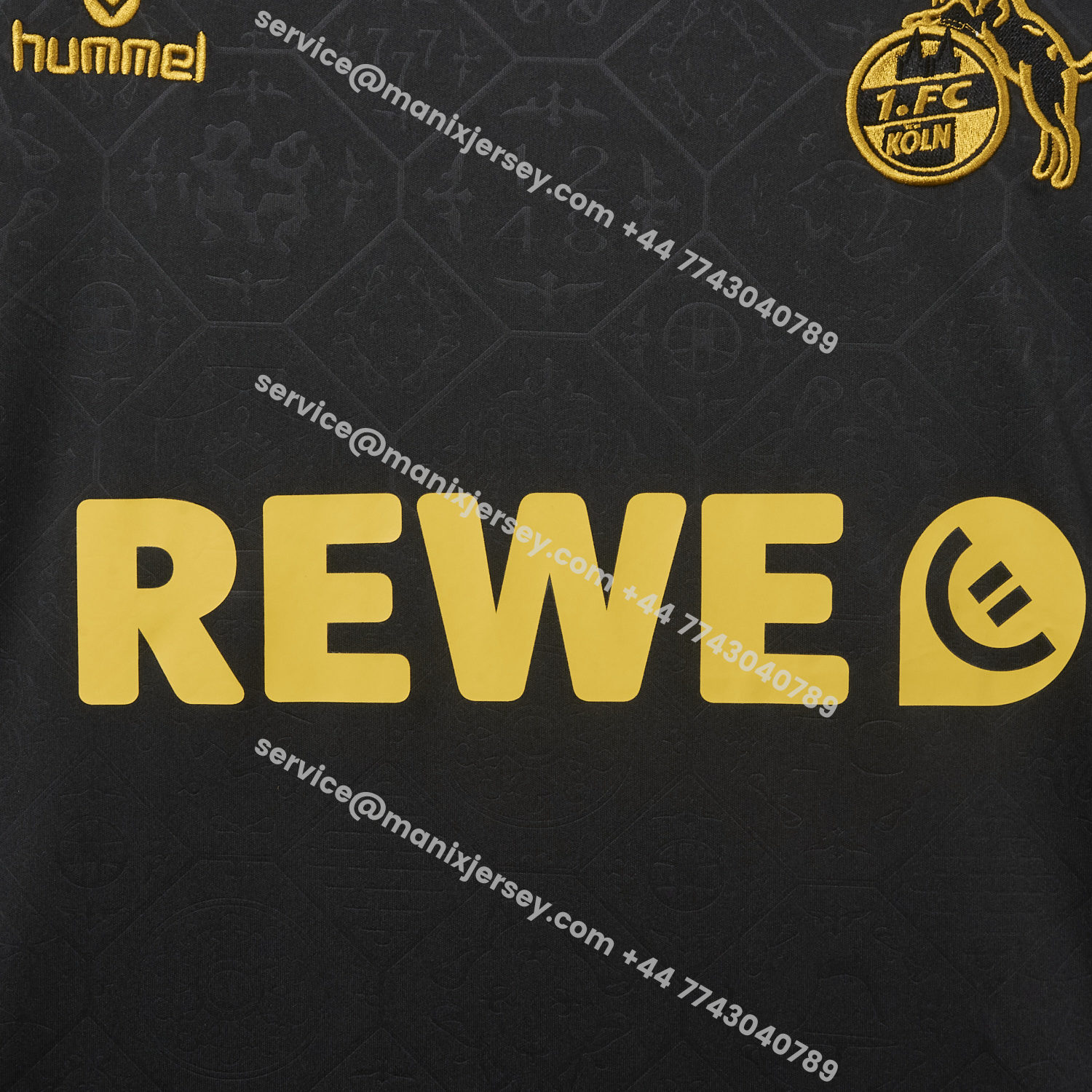 ManixJersey.com | K-O-L-N 25-26 Third Black Jersey - Fans Version -Customize Name, Number and Patch | Worldwide Shipping
