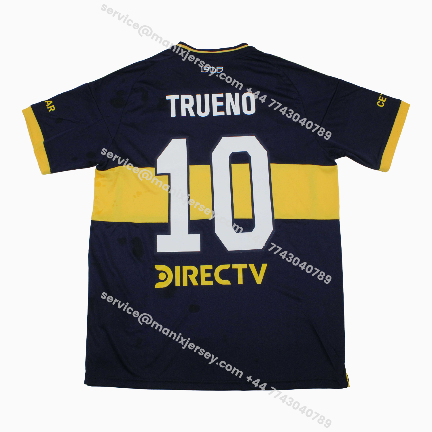 ManixJersey.com | Boca Juniors 25-26 Trueno Special Jersey - Fans Version -Customize Name, Number and Patch | Worldwide Shipping