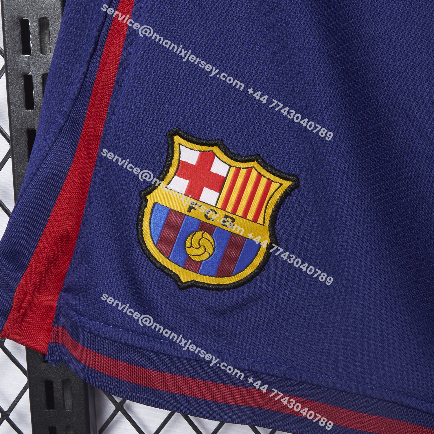 ManixJersey.com | Barcelona 25-26 Home Blue Shorts - Fans Version -Customize Name, Number and Patch | Worldwide Shipping