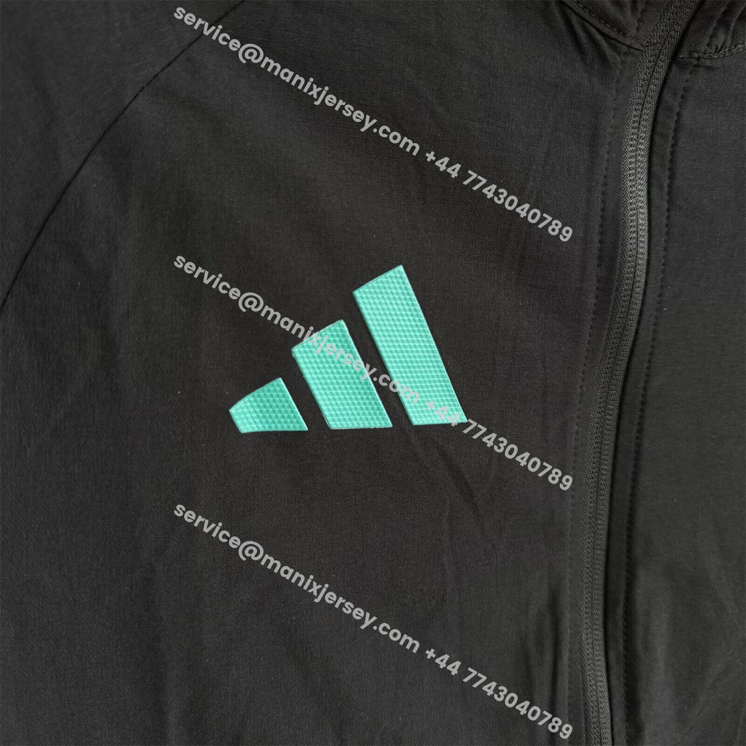 ManixJersey.com | Algeria 25-26 Windbreaker Training Set - Black Top and Pants -Customize Name, Number and Patch | Worldwide Shipping