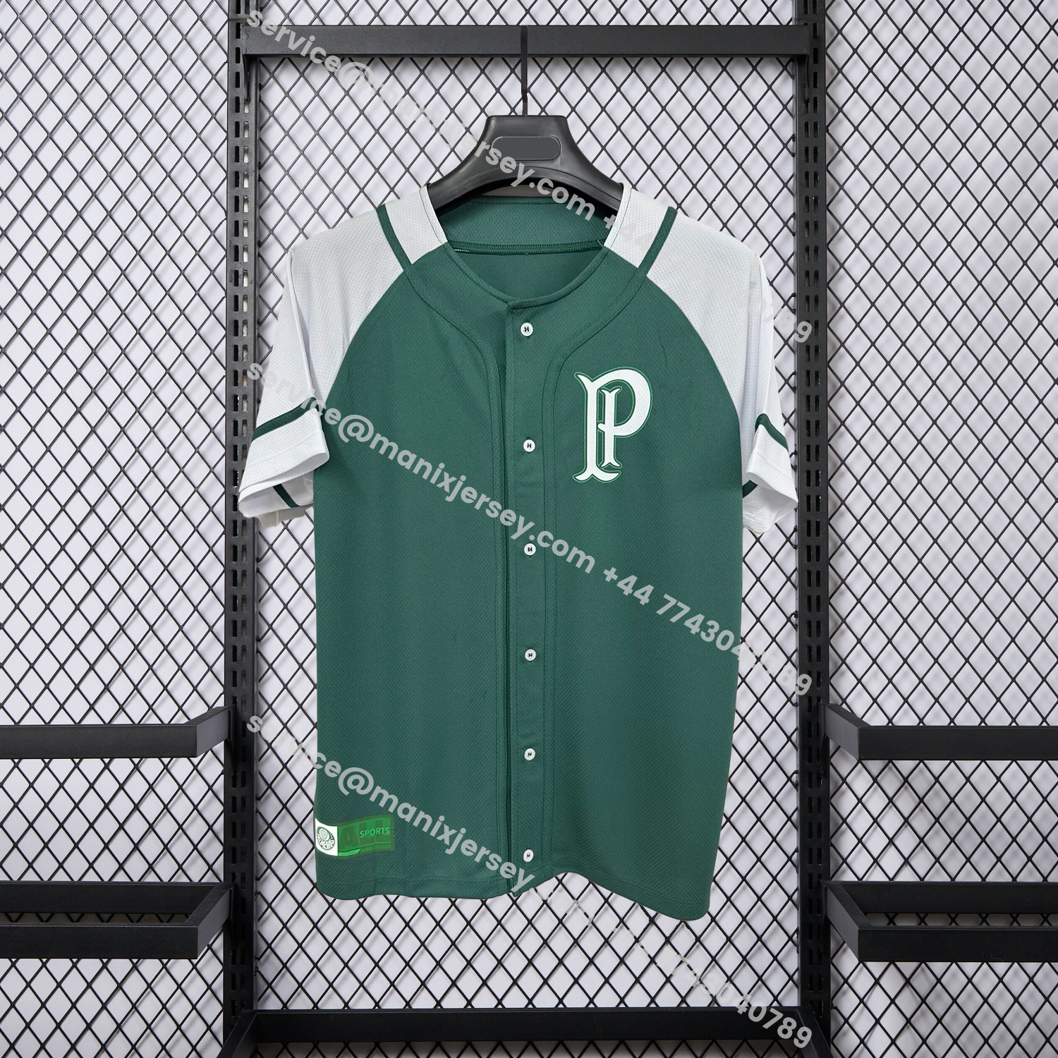 ManixJersey.com | Palmeiras 25-26 Green Baseball Jersey -Customize Name, Number and Patch | Worldwide Shipping