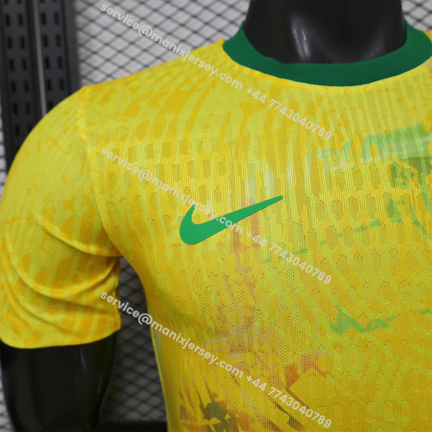 Brazil 2026 Yellow Waves Special Jersey - Player Version:football jersey mysite: unitedjerseyfootball 邓江浪:football