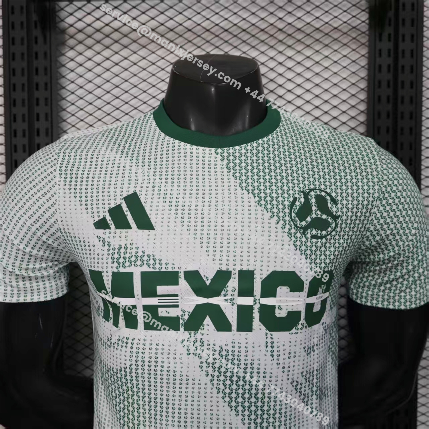 ManixJersey.com | Mexico 25-26 World Cup Promotion Green Jersey - Player Version -Customize Name, Number and Patch | Worldwide Shipping