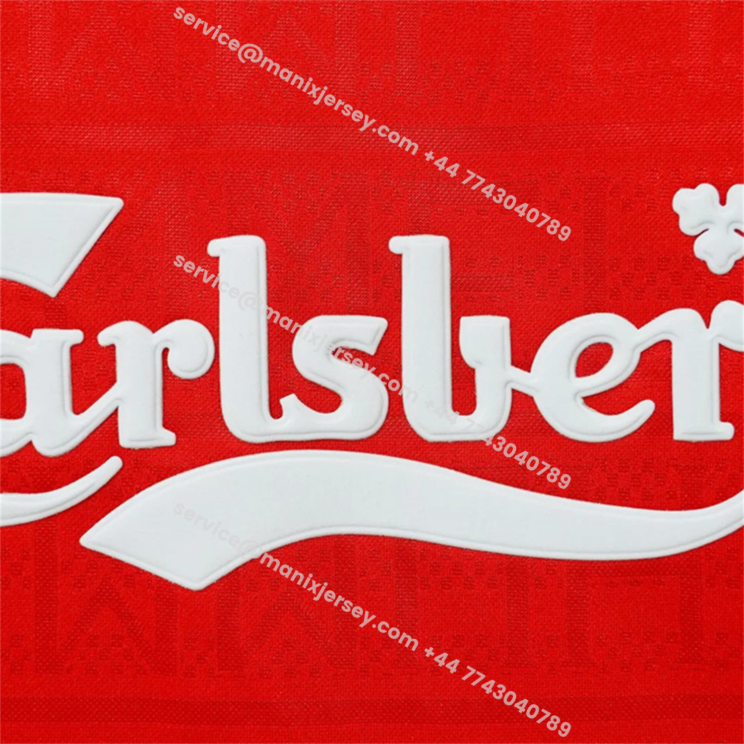 ManixJersey.com | Retro Wimbledon 1988-89 Away Red Jersey -Customize Name, Number and Patch | Worldwide Shipping