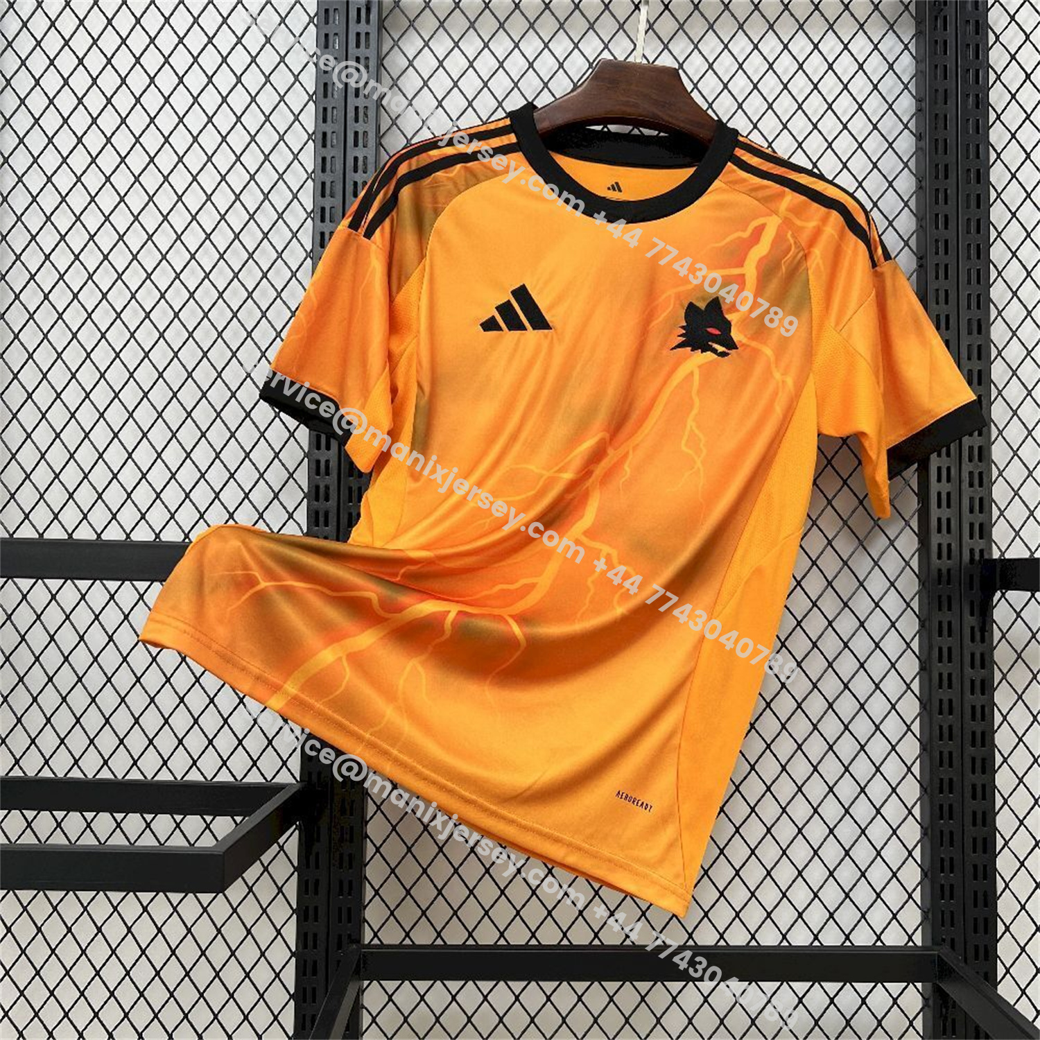 ManixJersey.com | AS Roma 25-26 Away Unsponsored Jersey - Fans Version -Customize Name, Number and Patch | Worldwide Shipping