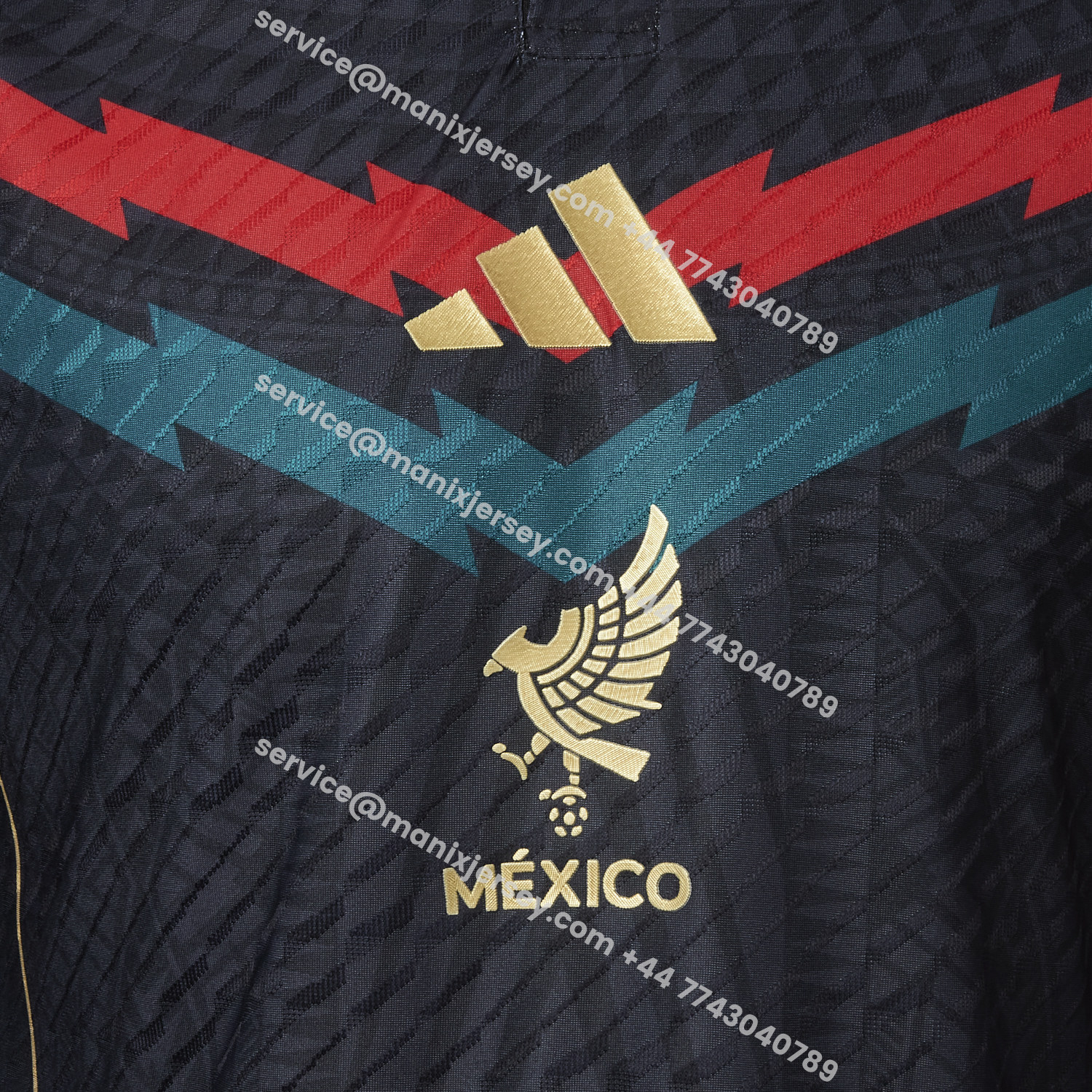 ManixJersey.com | Mexico 25-26 Red And Green Chest Lines Special Jersey - Player Version -Customize Name, Number and Patch | Worldwide Shipping