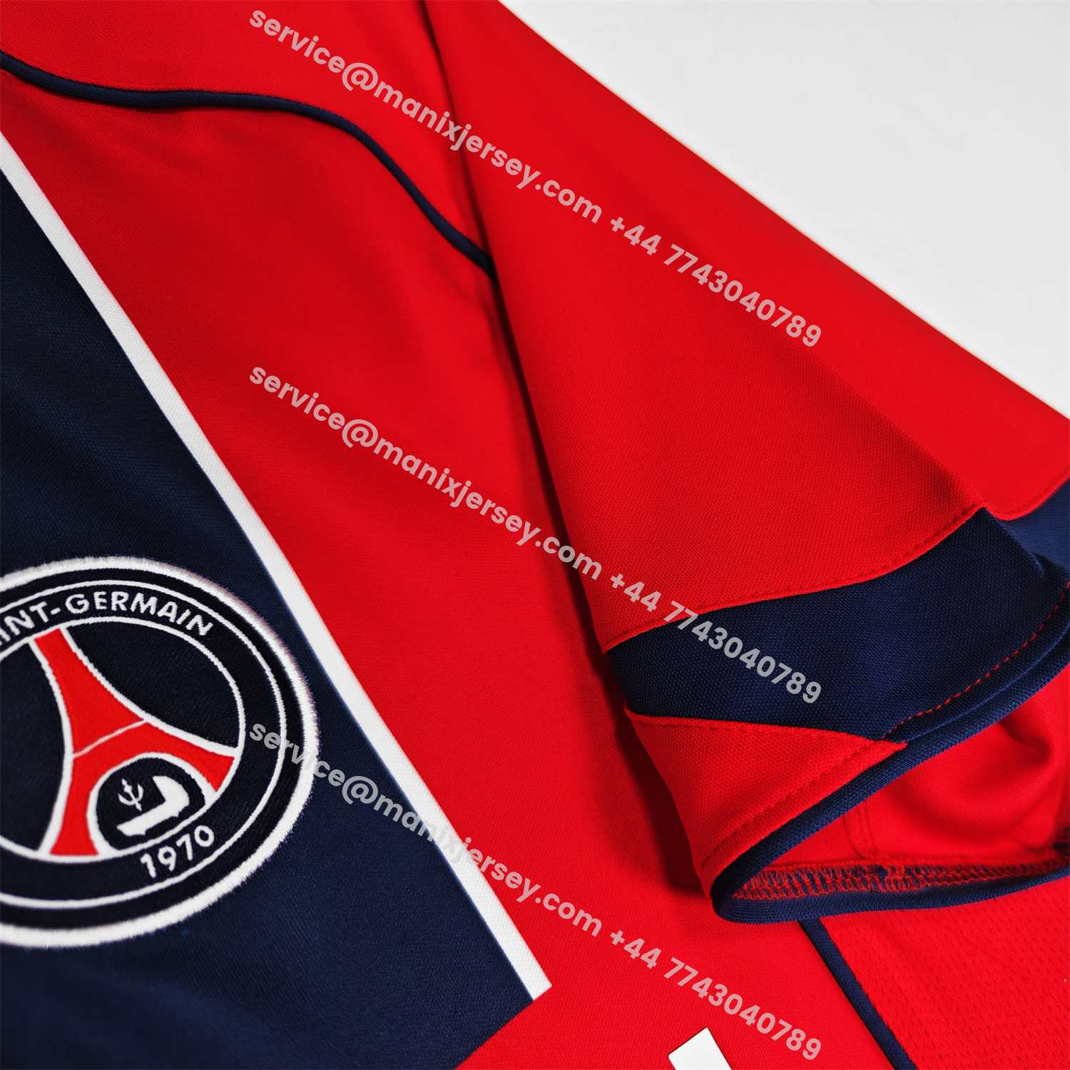 ManixJersey.com | Retro Paris Saint-Germain PSG 2004-05 Away Jersey -Customize Name, Number and Patch | Worldwide Shipping