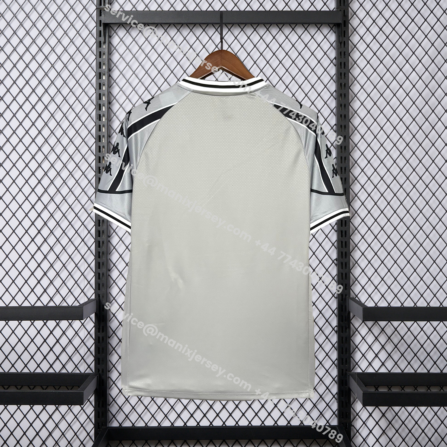 ManixJersey.com | Vasco da Gama 25-26 Grey Pre-Match Jersey - Fans Version -Customize Name, Number and Patch | Worldwide Shipping