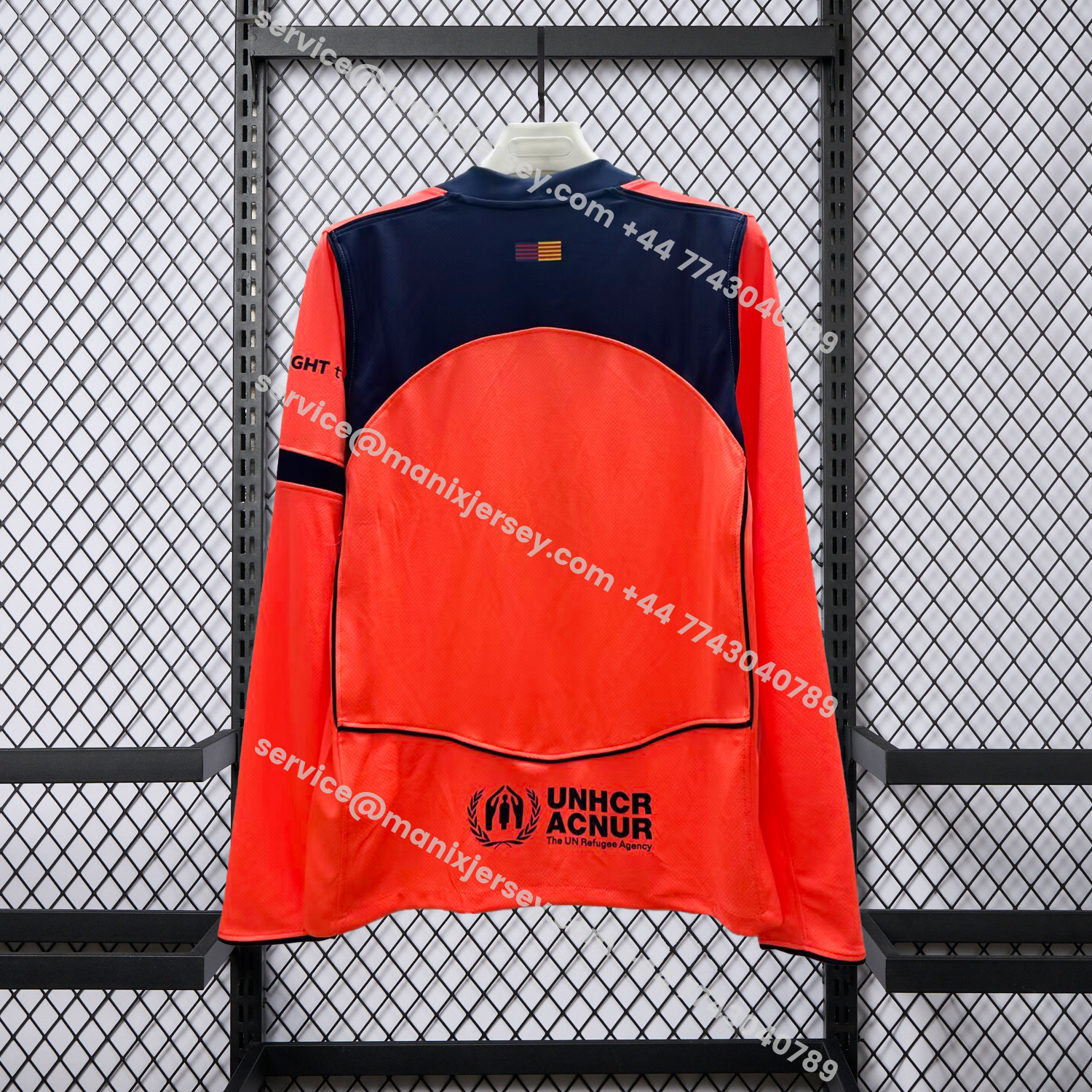 ManixJersey.com | Barcelona 25-26 Third Long Sleeves Jersey - Fans Version -Customize Name, Number and Patch | Worldwide Shipping