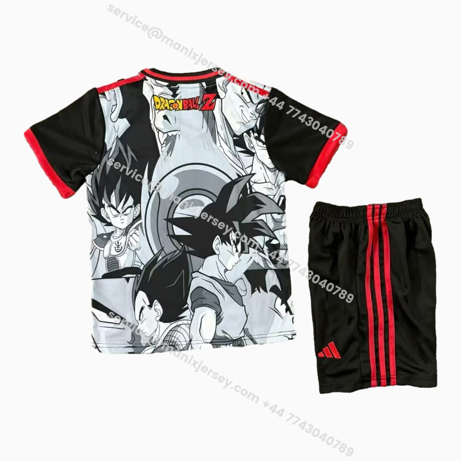 ManixJersey.com | Japan 25-26 Dragon Z Comic Style Special Kids Kit -Customize Name, Number and Patch | Worldwide Shipping