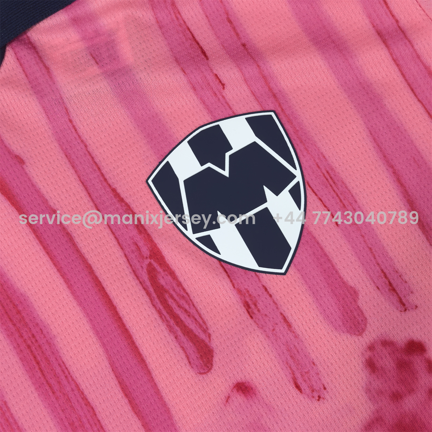 ManixJersey.com | Rayados Monterrey 25-26 Club World Cup Pink GK Goalkeeper Jersey - Fans Version -Customize Name, Number and Patch | Worldwide Shipping