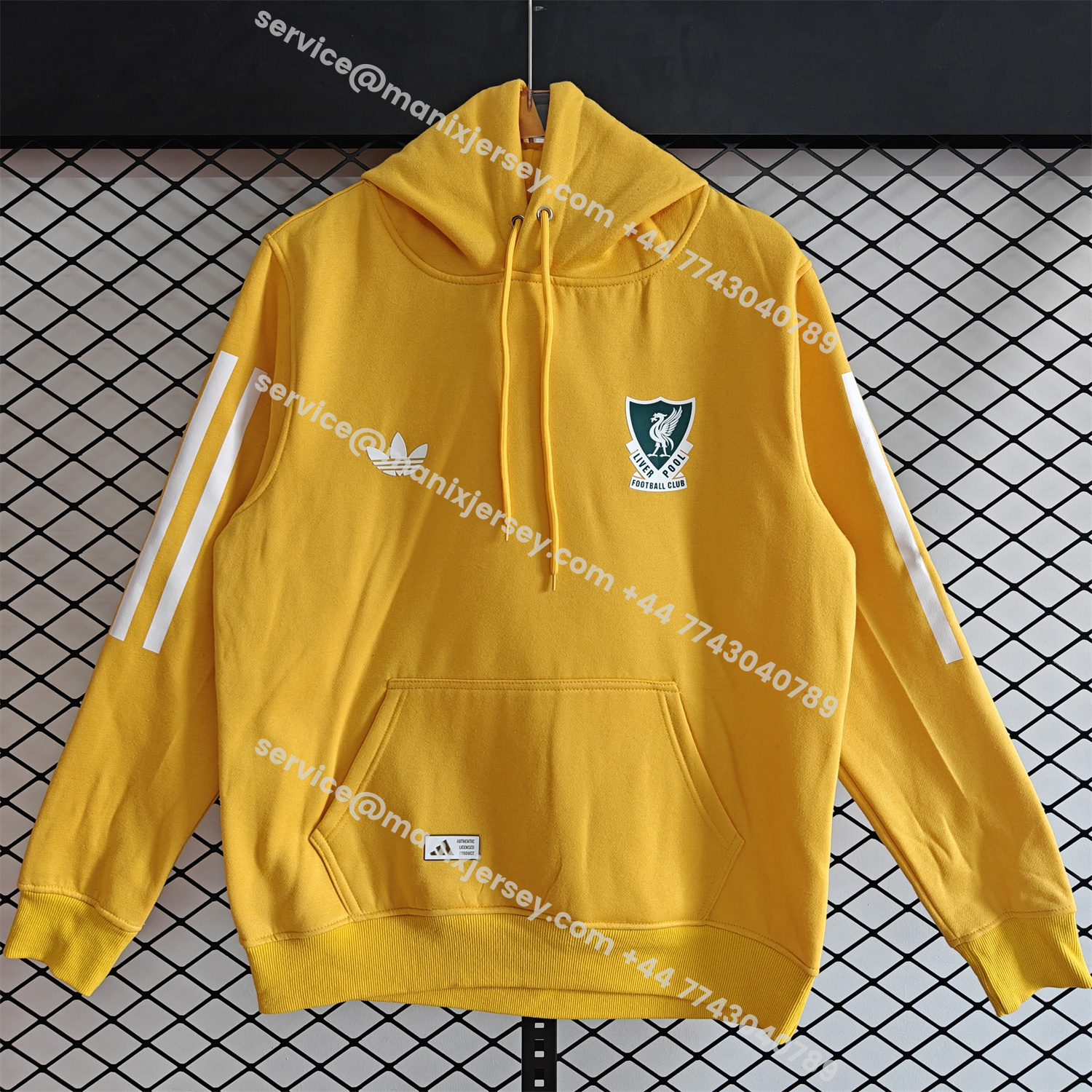 ManixJersey.com | Liver.pool 25-26 Originals Terrace Icon Unisex Pullover Hoodie -Customize Name, Number and Patch | Worldwide Shipping