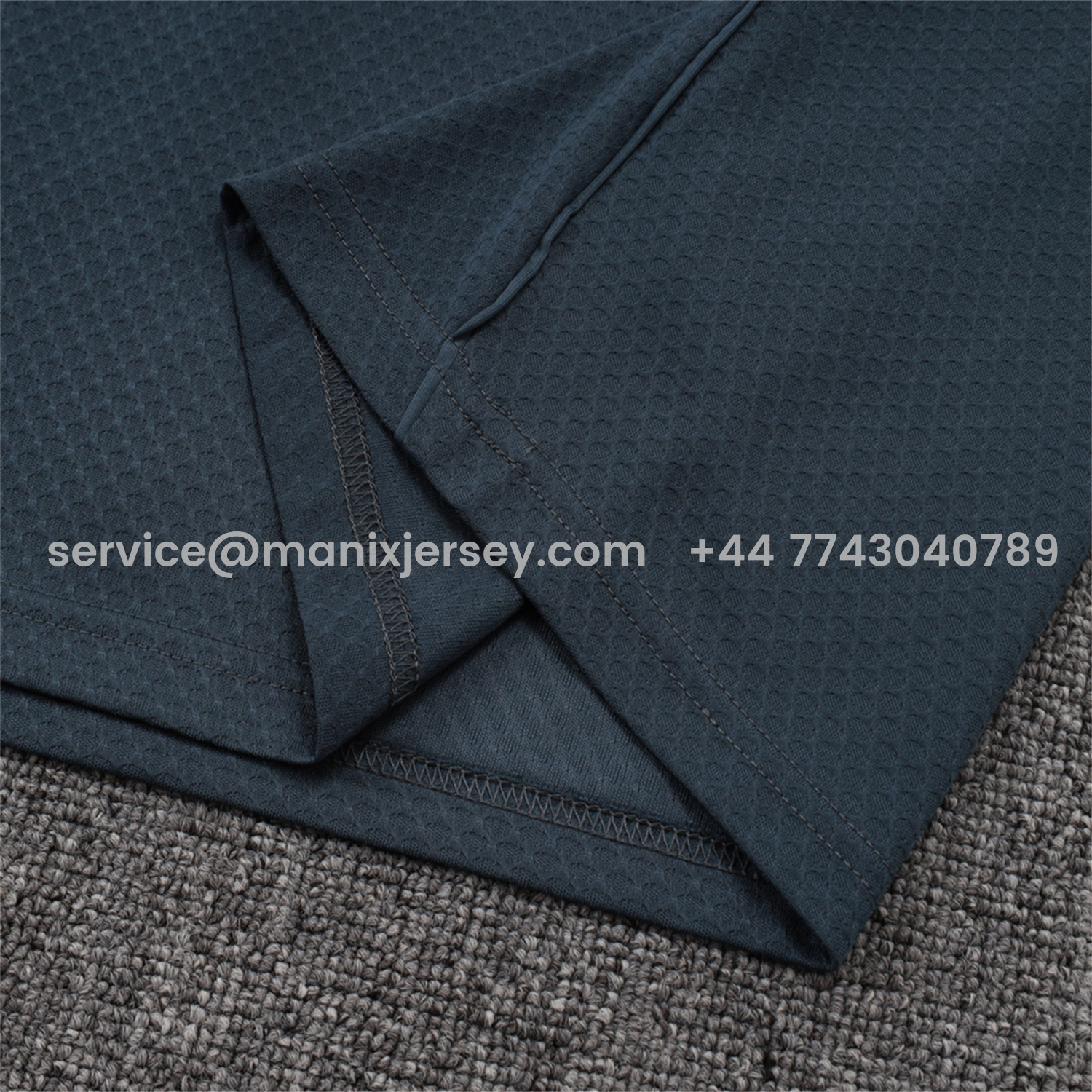 ManixJersey.com | Bayern Munich 25-26 POLO Short-Sleeve Training Set - Deep Grey Top and Pants with Orange Badge -Customize Name, Number and Patch | Worldwide Shipping