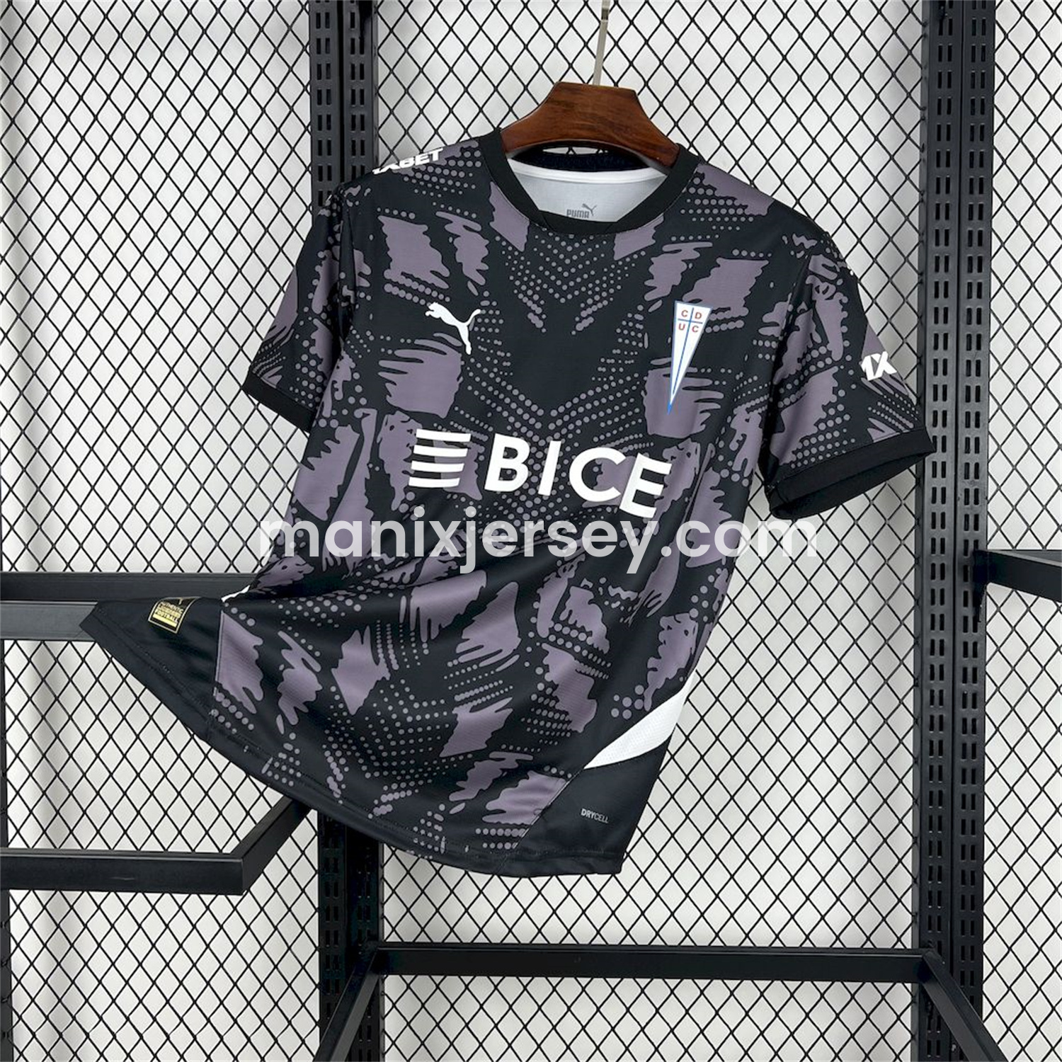 ManixJersey.com | Universidad Católica del Chile 2025 Black GK Goalkeeper Jersey - Fans Version -Customize Name, Number and Patch | Worldwide Shipping