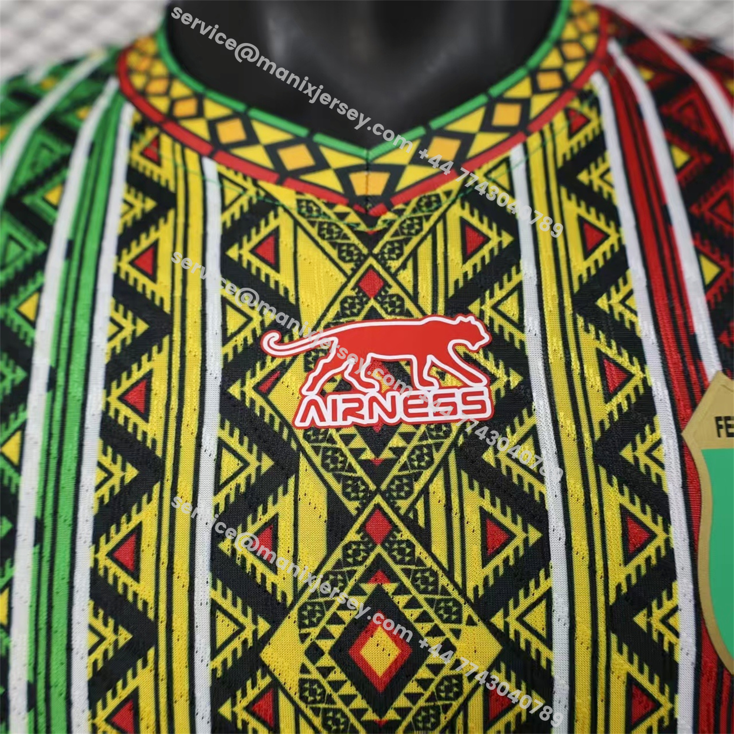 ManixJersey.com | Mali 2026 White Special Jersey - Player Version -Customize Name, Number and Patch | Worldwide Shipping