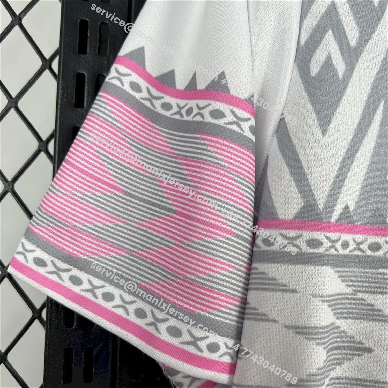 ManixJersey.com | Mexico 25-26 Feathered Serpent Pink And Grey Special Jersey - Fans Version -Customize Name, Number and Patch | Worldwide Shipping