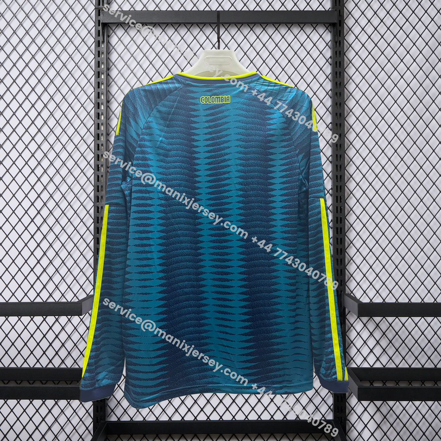 Colombia 2026 Away Long Sleeves Jersey - Fans Version:football jersey mysite: unitedjerseyfootball 邓江浪:football