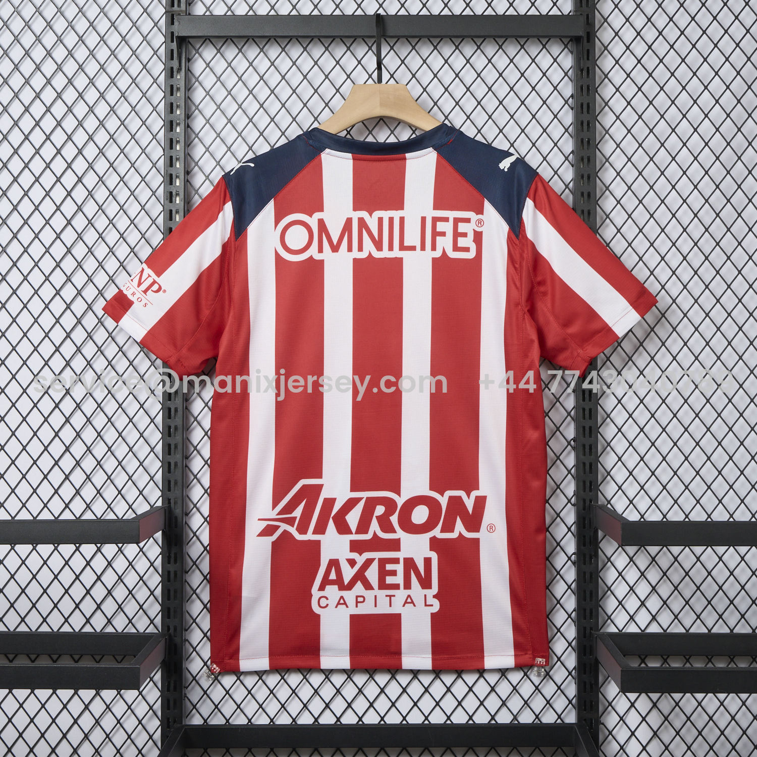 ManixJersey.com | Chivas de Guadalajara 25-26 Home Jersey - Fans Version -Customize Name, Number and Patch | Worldwide Shipping