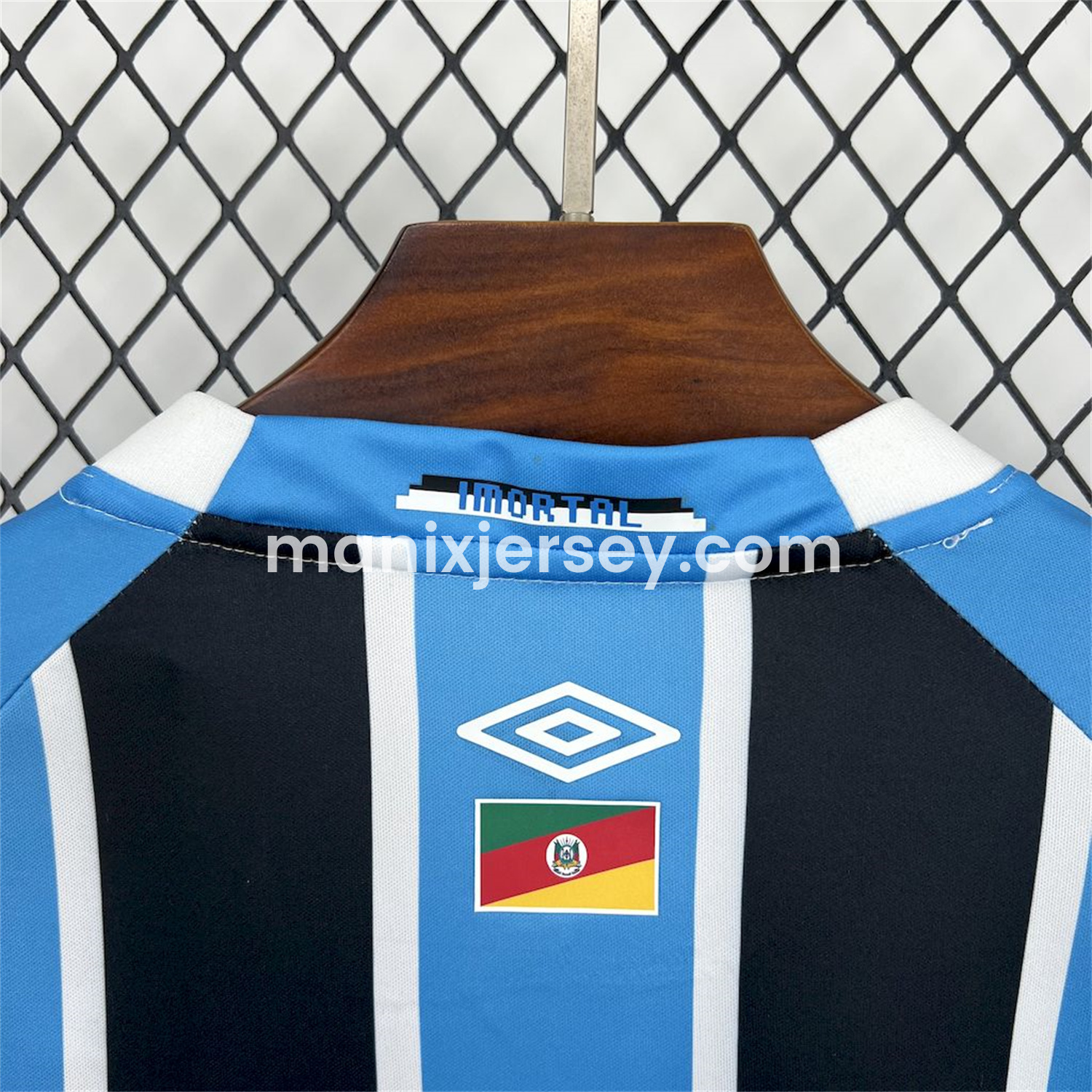ManixJersey.com | Gremio 25-26 Home Long Sleeves Jersey with Sponsor - Fans Version -Customize Name, Number and Patch | Worldwide Shipping