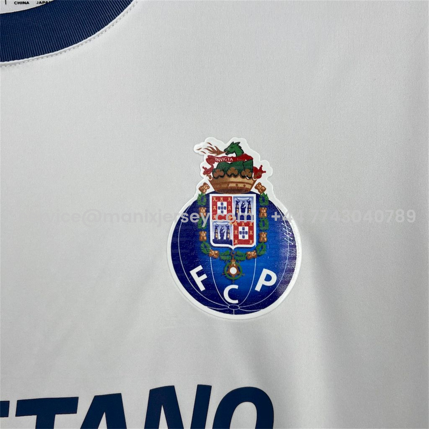 ManixJersey.com | Porto 25-26 Black City Silhouette White Special Jersey - Fans Version -Customize Name, Number and Patch | Worldwide Shipping