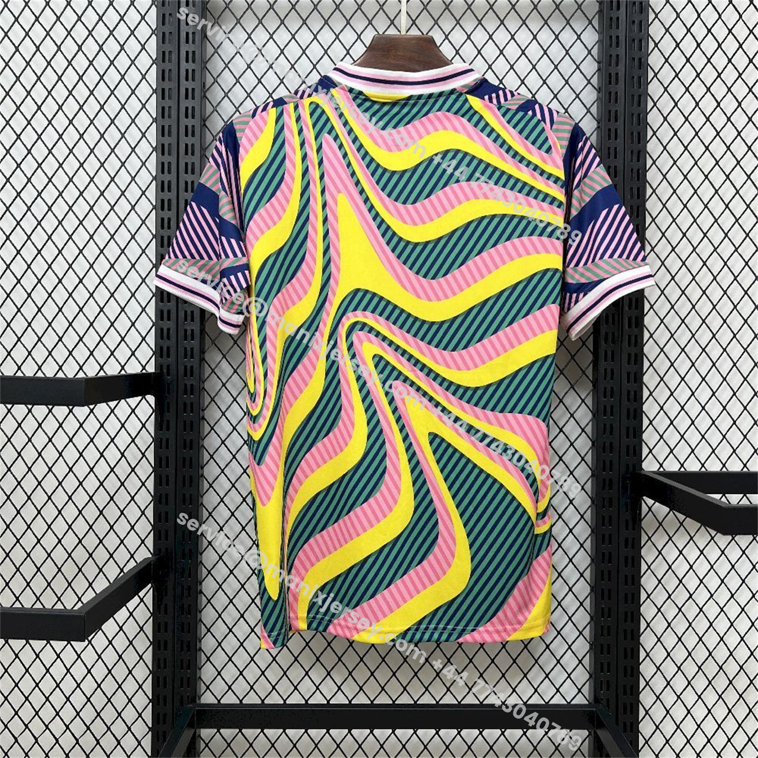 ManixJersey.com | Real Madrid 25-26 Iridescent Colors Pre-Match Training Jersey - Fans Version -Customize Name, Number and Patch | Worldwide Shipping