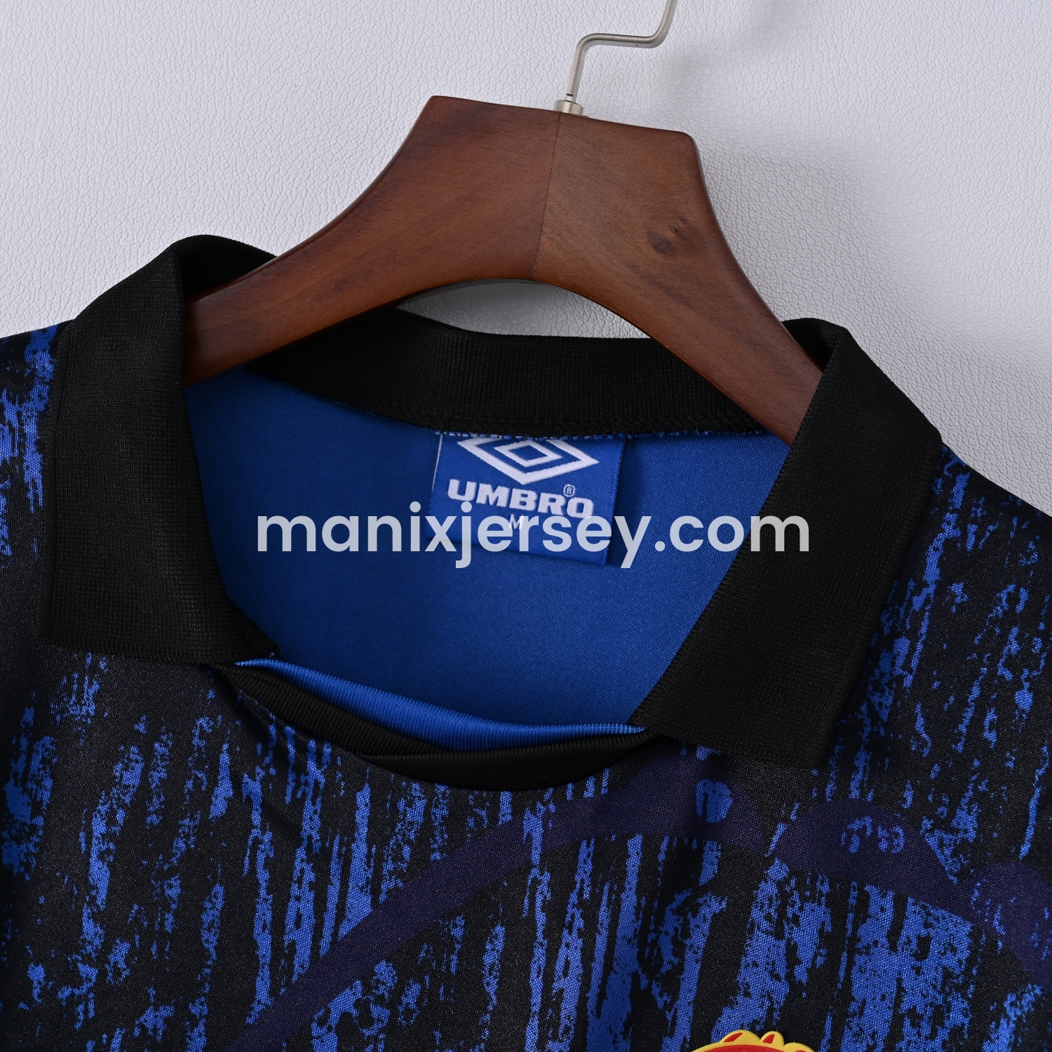 ManixJersey.com | Retro Manchester United 92-94 Away Jersey -Customize Name, Number and Patch | Worldwide Shipping