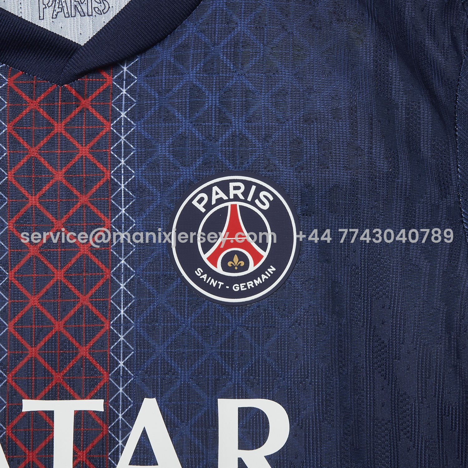 ManixJersey.com | Paris Saint-Germain PSG 25-26 Home Kids Kit - Player Version -Customize Name, Number and Patch | Worldwide Shipping