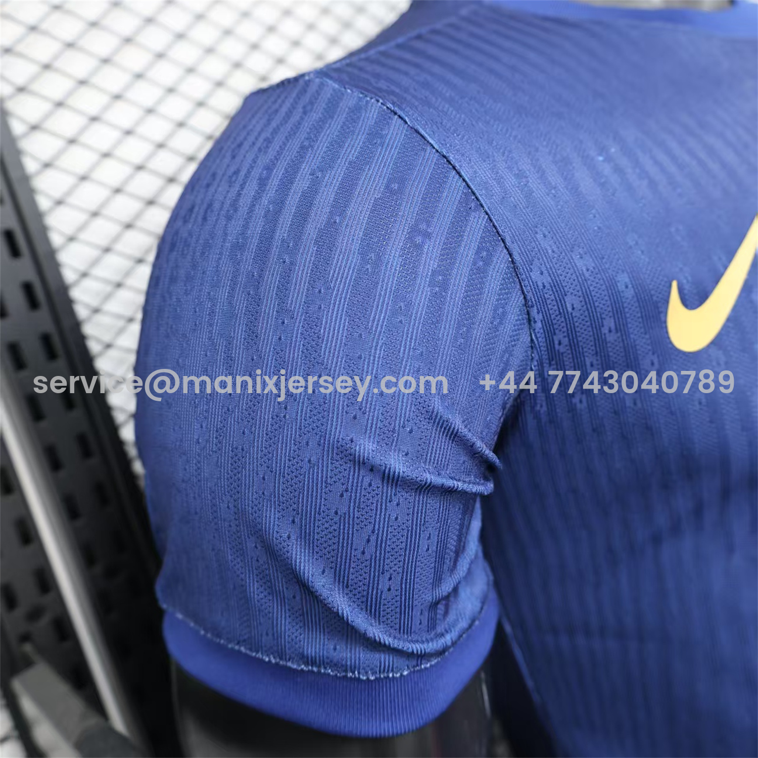 ManixJersey.com | Barcelona 25-26 Red & Blue Guards Dark Blue Special Jersey - Player Version -Customize Name, Number and Patch | Worldwide Shipping